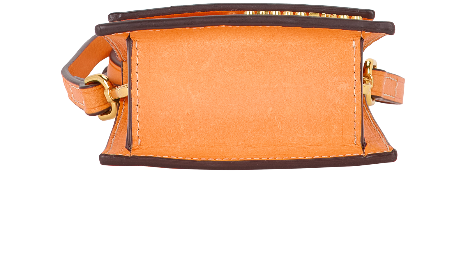 Le Chiquito, &pound;220, Handbags, Orange, Leather, Top view
